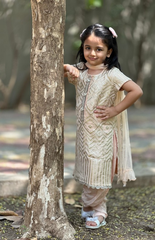 Kurta Salwar with Beautiful Sequence and Threadwork in the Kurta