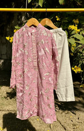 Parsi Gara Boys Kurta Set